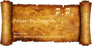 Péter Pellegrin névjegykártya